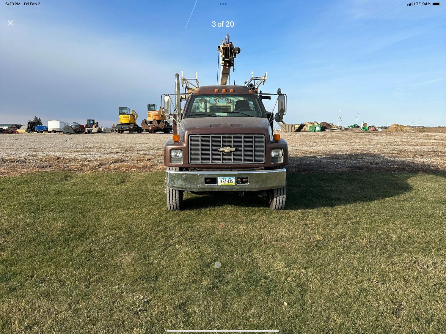 1996 Smeal 5T Pump Hoist