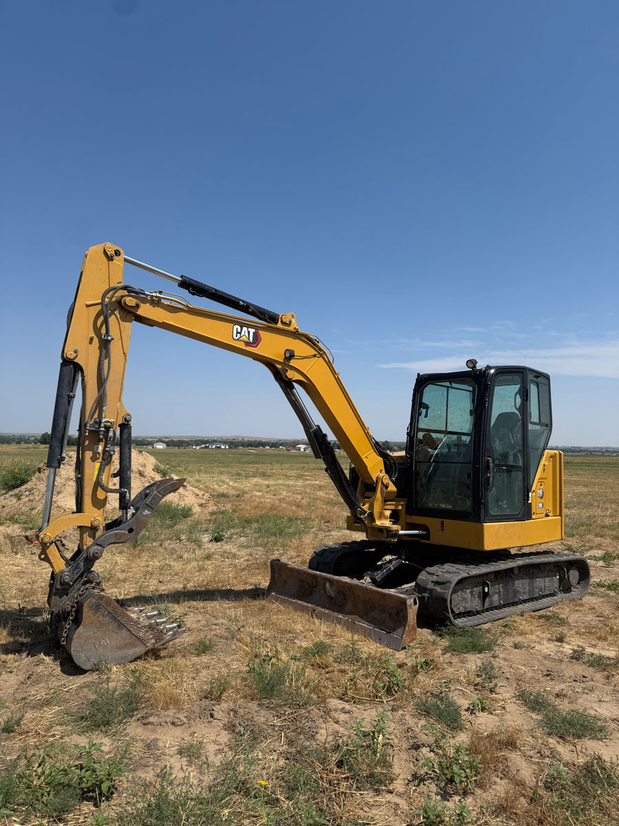 2021 CAT 306 CR Mini X Backhoe